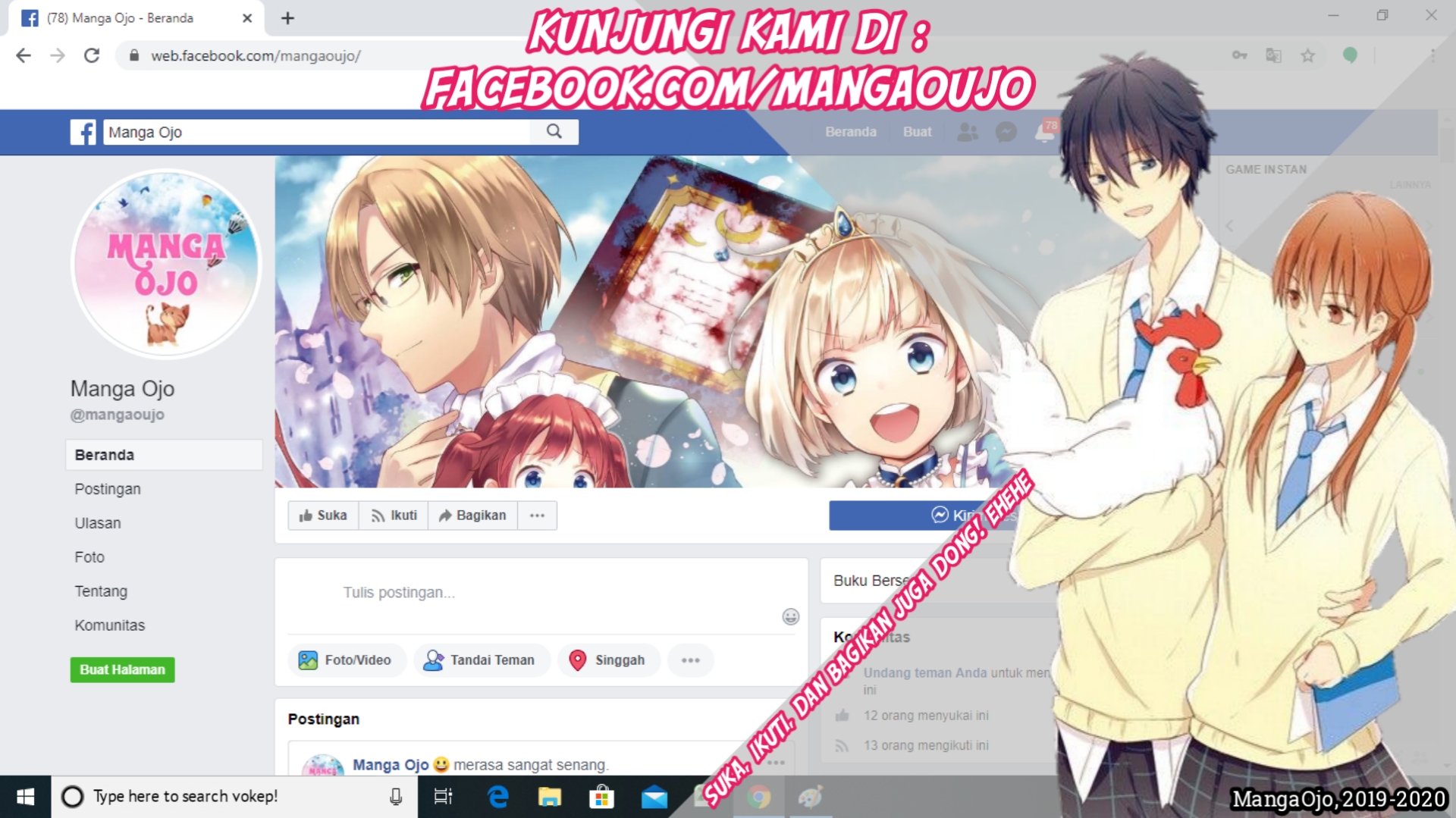 image-komik-hajimete-no-gal-chapter-92-15/17