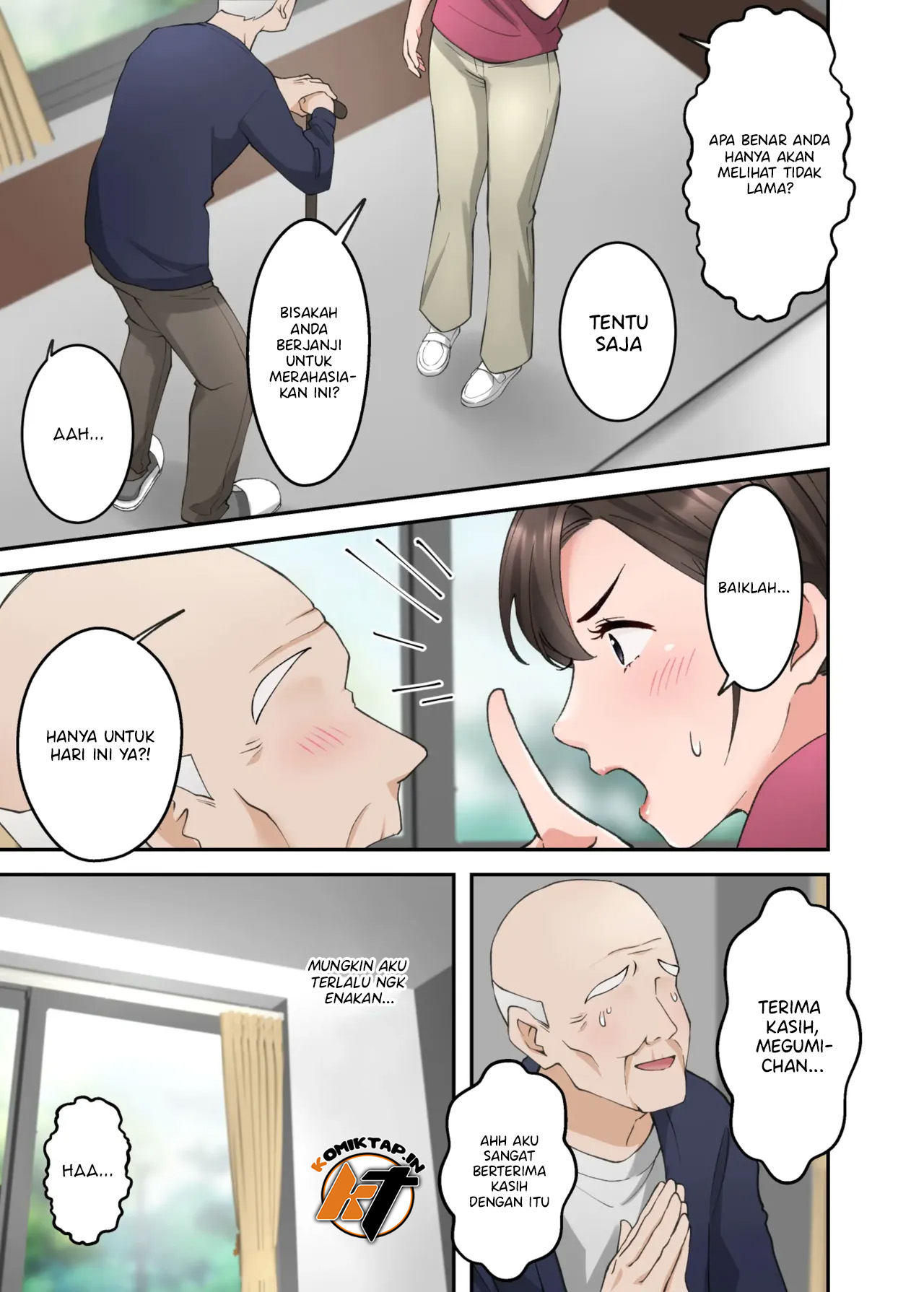 image-komik-hitozuma-no-kaigoshi-ga-yoboyobo-jii-san-ni-ikasare-makuru-hanashi-chapter-1-10/73