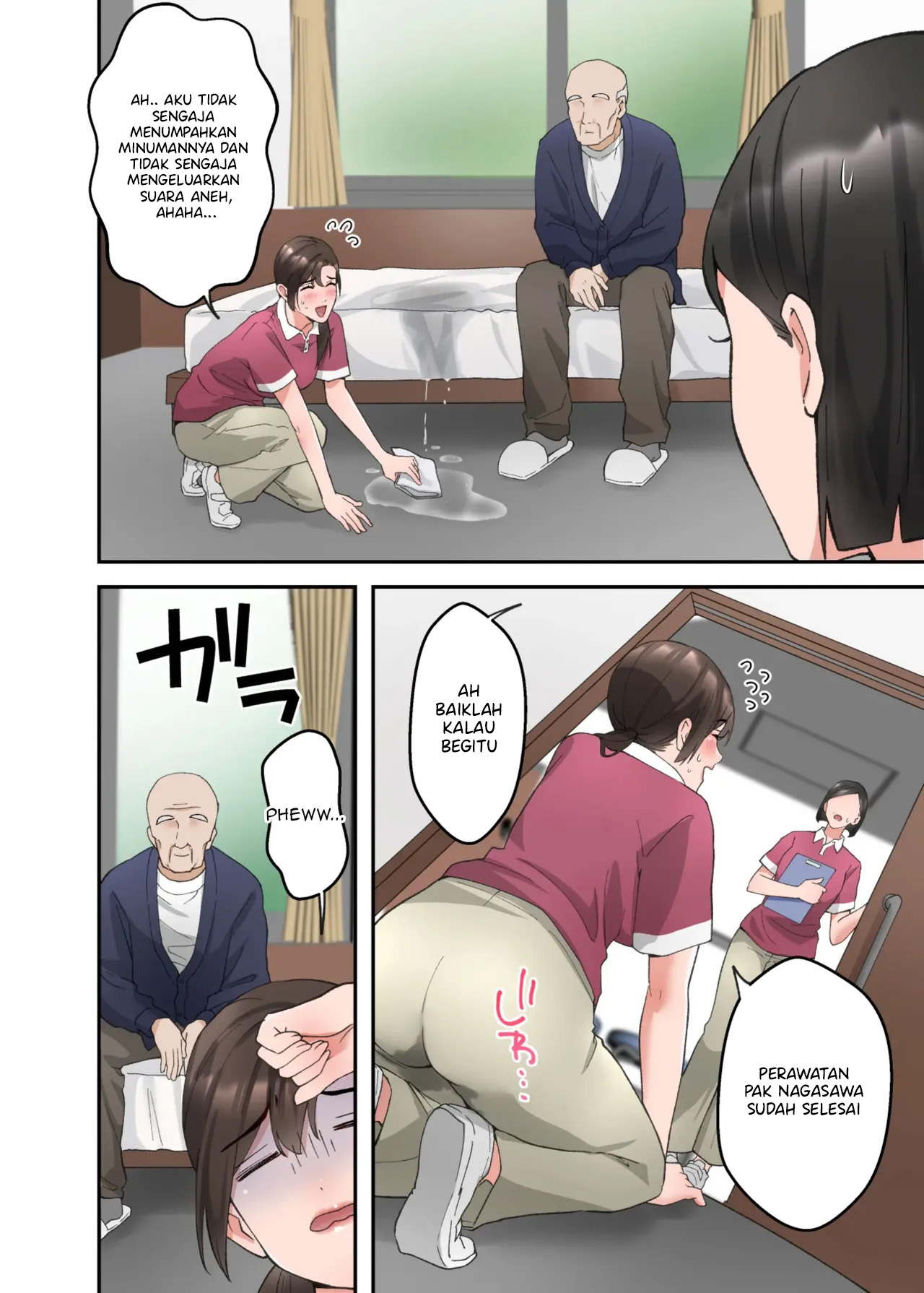 image-komik-hitozuma-no-kaigoshi-ga-yoboyobo-jii-san-ni-ikasare-makuru-hanashi-chapter-1-23/73