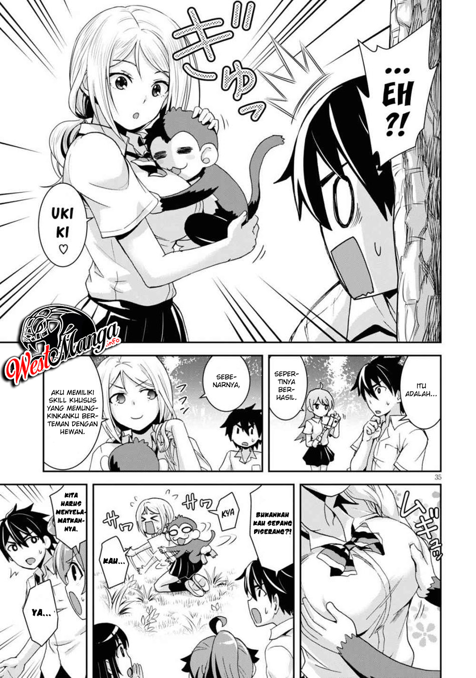 image-komik-isekai-yurutto-survival-seikatsu-gakkou-no-minna-to-isekai-no-mujintou-ni-tenishitakedo-ore-dake-rakushou-desu-chapter-13-7/33