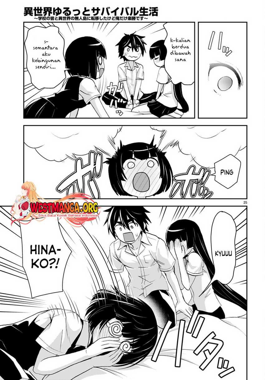 image-komik-isekai-yurutto-survival-seikatsu-gakkou-no-minna-to-isekai-no-mujintou-ni-tenishitakedo-ore-dake-rakushou-desu-chapter-22-25/31