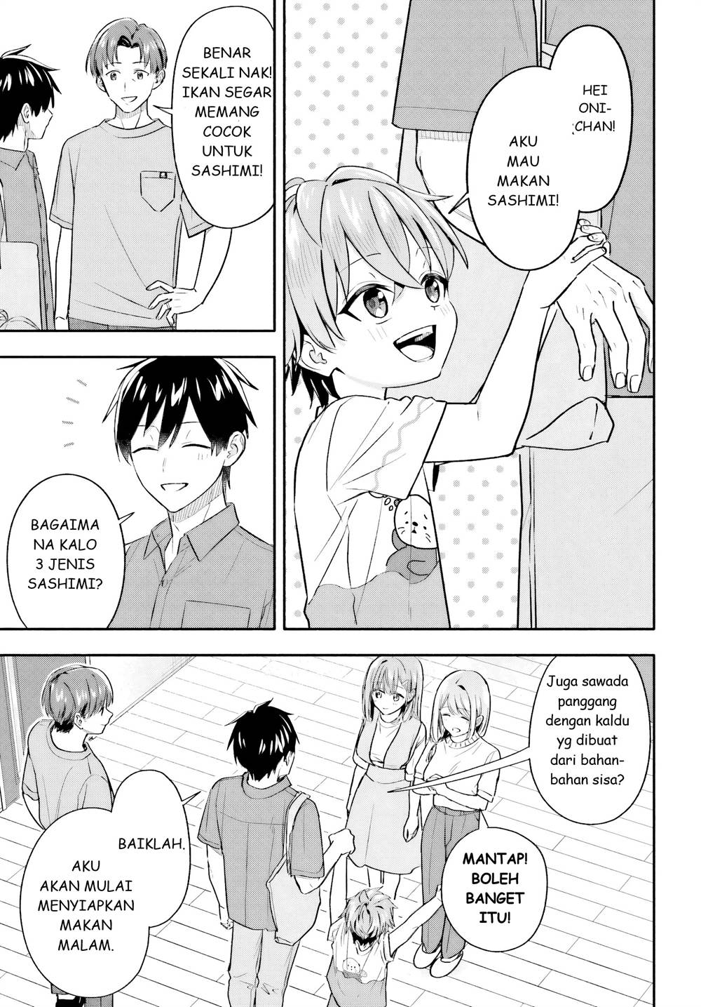 image-komik-kaji-daikou-no-arubaito-wo-hajimetara-gakuen-ichi-no-bishoujo-no-kazoku-ni-kiniirarechaimashita-chapter-10-6/26