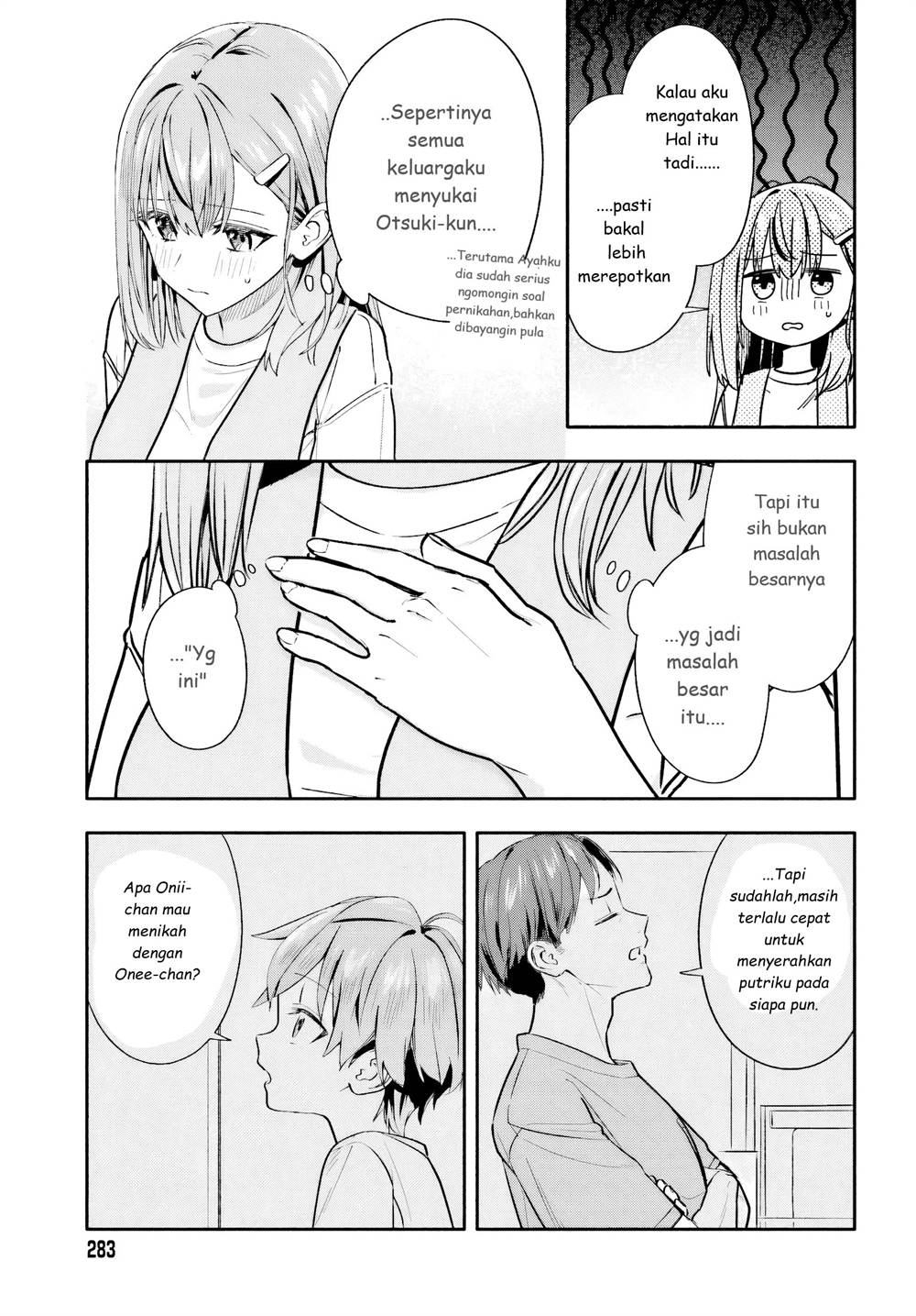 image-komik-kaji-daikou-no-arubaito-wo-hajimetara-gakuen-ichi-no-bishoujo-no-kazoku-ni-kiniirarechaimashita-chapter-10-14/26