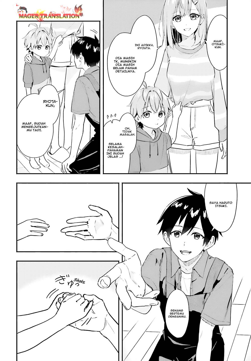 image-komik-kaji-daikou-no-arubaito-wo-hajimetara-gakuen-ichi-no-bishoujo-no-kazoku-ni-kiniirarechaimashita-chapter-2-10/27