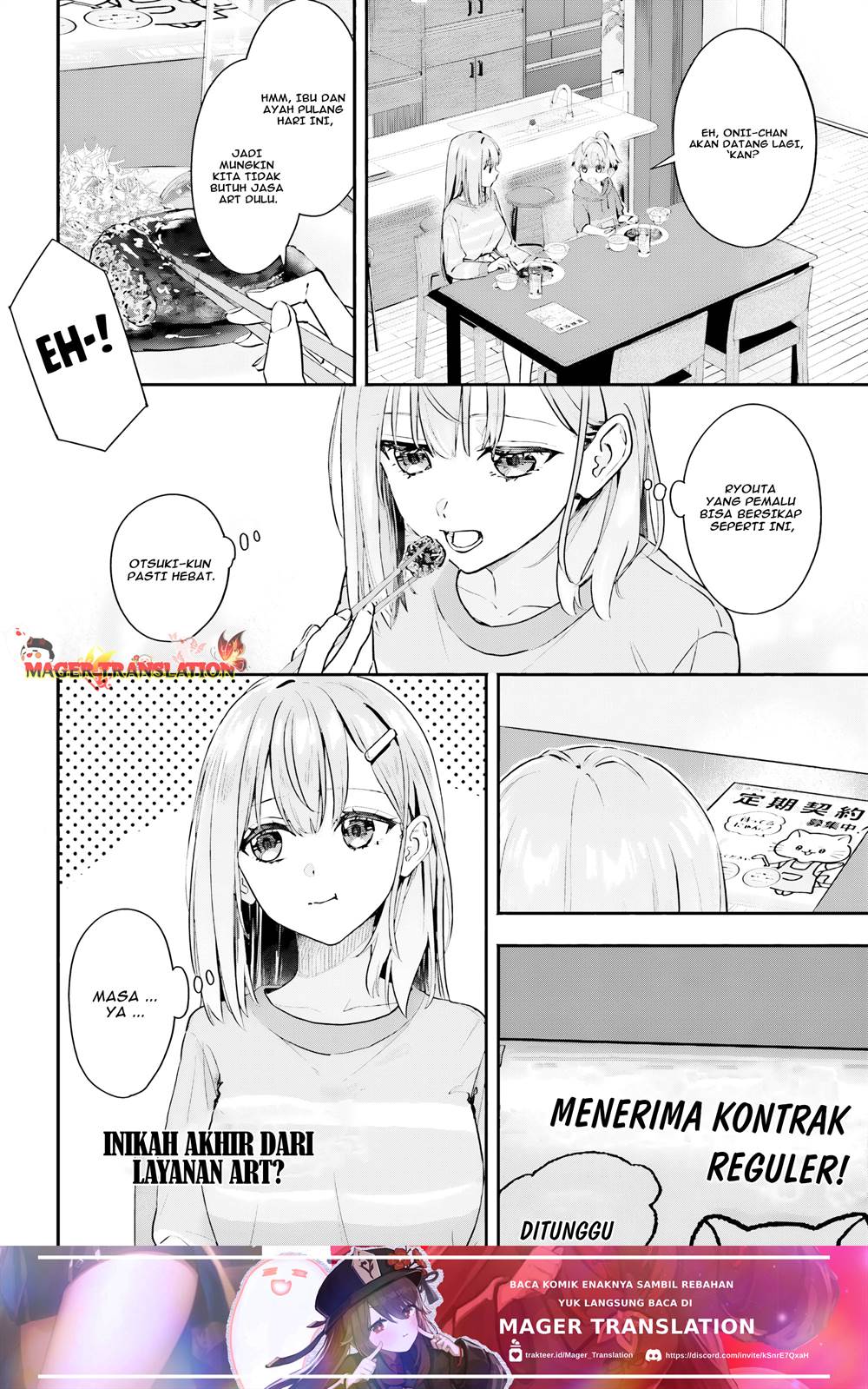 image-komik-kaji-daikou-no-arubaito-wo-hajimetara-gakuen-ichi-no-bishoujo-no-kazoku-ni-kiniirarechaimashita-chapter-2-24/27
