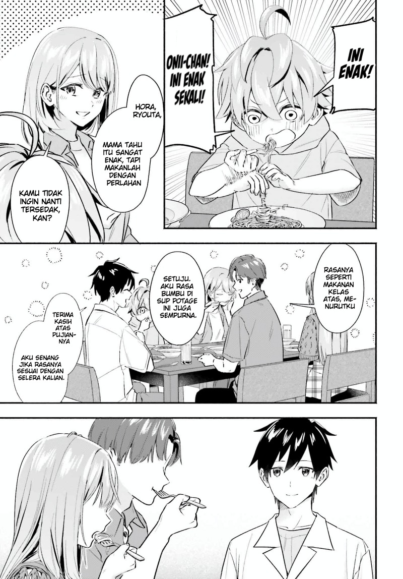 image-komik-kaji-daikou-no-arubaito-wo-hajimetara-gakuen-ichi-no-bishoujo-no-kazoku-ni-kiniirarechaimashita-chapter-5-26/35