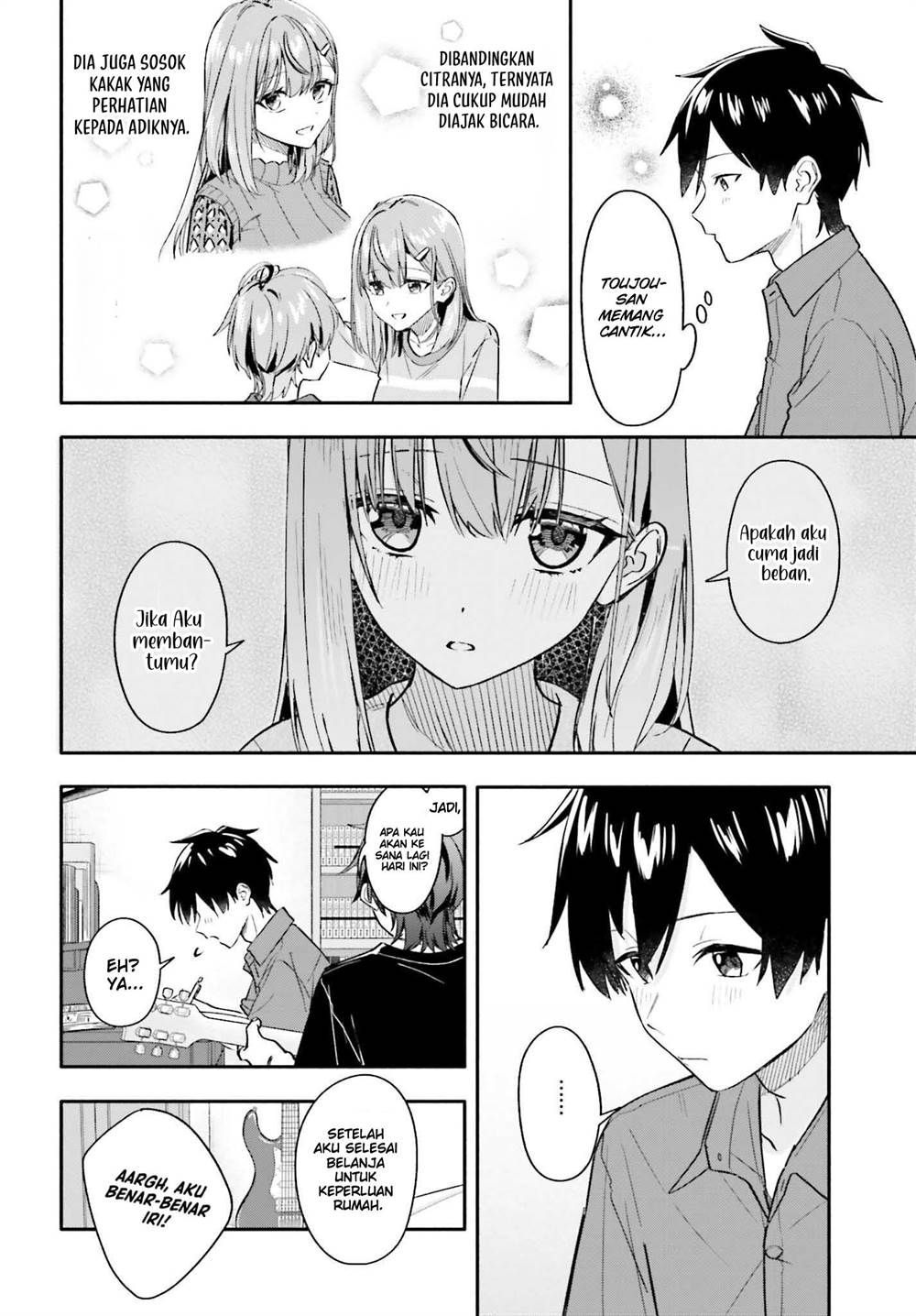 image-komik-kaji-daikou-no-arubaito-wo-hajimetara-gakuen-ichi-no-bishoujo-no-kazoku-ni-kiniirarechaimashita-chapter-8-6/23