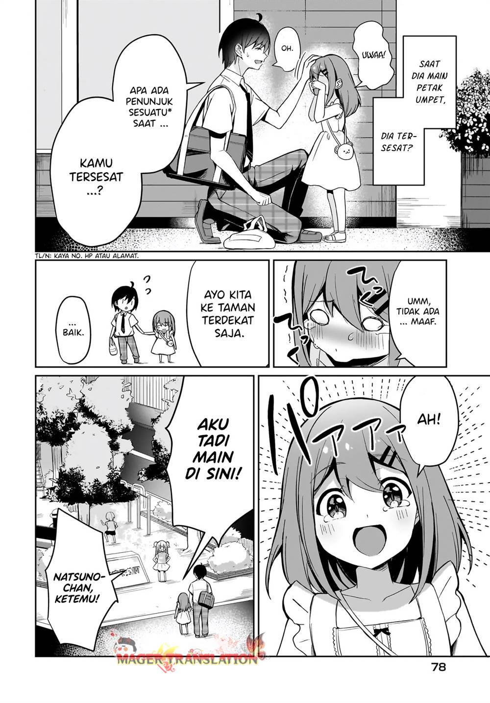 image-komik-maigo-no-onnanoko-o-ie-made-todoketara-genkan-kara-detekita-no-wa-gakunen-ichi-no-bishoujo-deshita-chapter-1-8/30