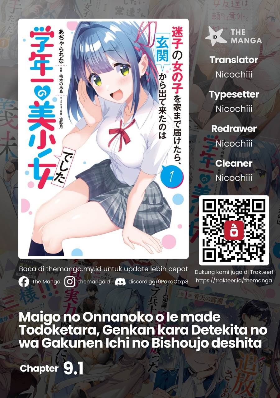 image-komik-maigo-no-onnanoko-o-ie-made-todoketara-genkan-kara-detekita-no-wa-gakunen-ichi-no-bishoujo-deshita-chapter-9.1-0/11