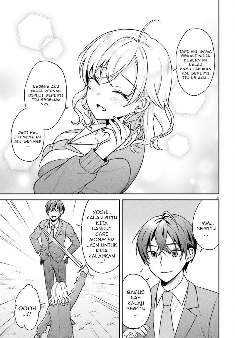 image-komik-negatte-mo-nai-tsuihou-go-kara-no-slow-life-intai-shita-hazu-ga-nariyuki-de-bishoujo-gal-no-shishou-ni-nattara-naze-ka-mechakucha-natsukareta-chapter-3-21/34