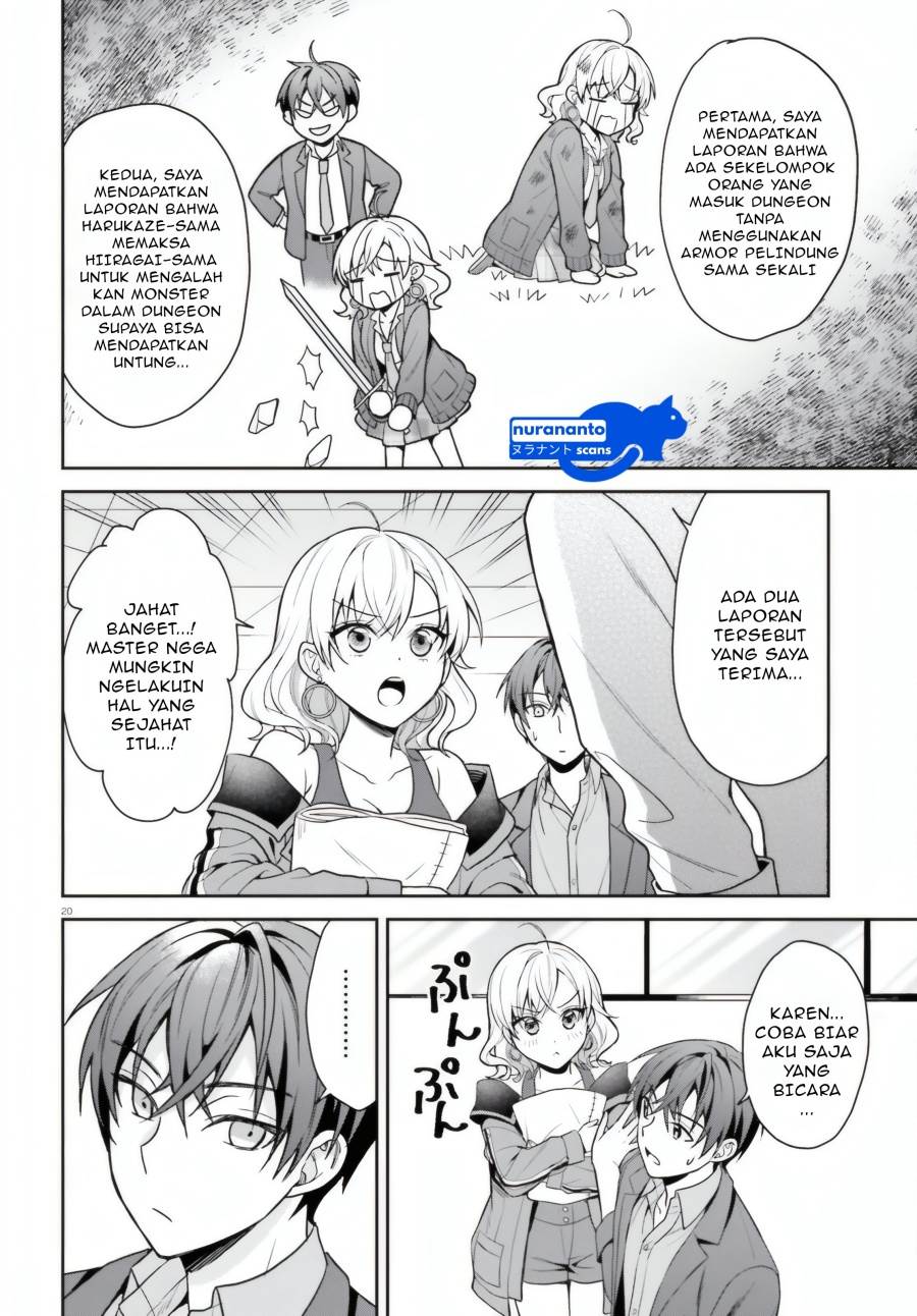 image-komik-negatte-mo-nai-tsuihou-go-kara-no-slow-life-intai-shita-hazu-ga-nariyuki-de-bishoujo-gal-no-shishou-ni-nattara-naze-ka-mechakucha-natsukareta-chapter-4-20/32