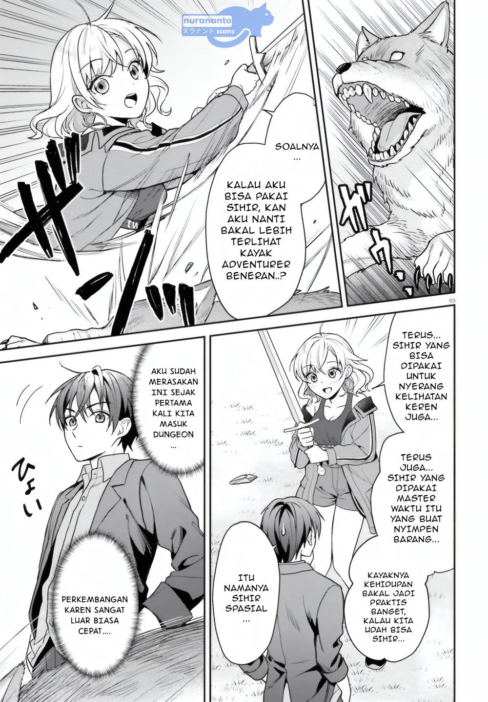 image-komik-negatte-mo-nai-tsuihou-go-kara-no-slow-life-intai-shita-hazu-ga-nariyuki-de-bishoujo-gal-no-shishou-ni-nattara-naze-ka-mechakucha-natsukareta-chapter-5-3/34