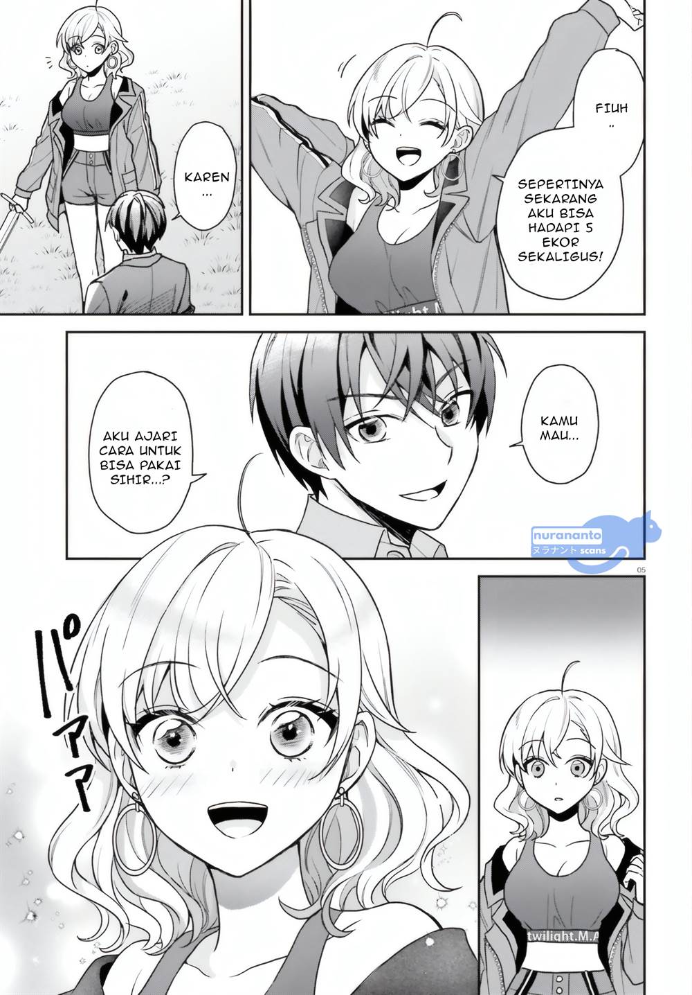 image-komik-negatte-mo-nai-tsuihou-go-kara-no-slow-life-intai-shita-hazu-ga-nariyuki-de-bishoujo-gal-no-shishou-ni-nattara-naze-ka-mechakucha-natsukareta-chapter-5-5/34