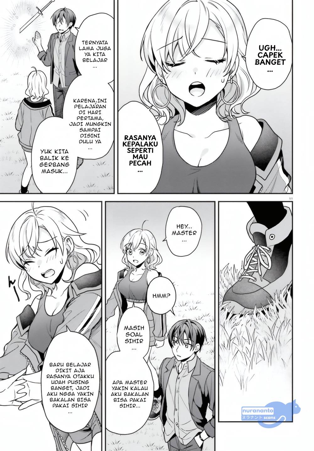 image-komik-negatte-mo-nai-tsuihou-go-kara-no-slow-life-intai-shita-hazu-ga-nariyuki-de-bishoujo-gal-no-shishou-ni-nattara-naze-ka-mechakucha-natsukareta-chapter-5-11/34