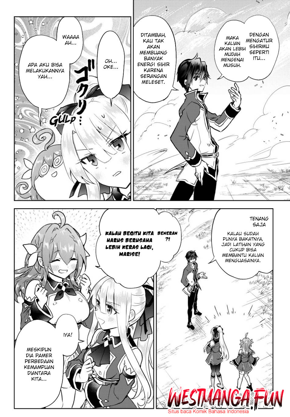 image-komik-nishuume-cheat-no-tensei-madoushi-saikyou-ga-1000-nengo-ni-tensei-shitara-jinsei-yoyu-sugimashita-chapter-13-24/35