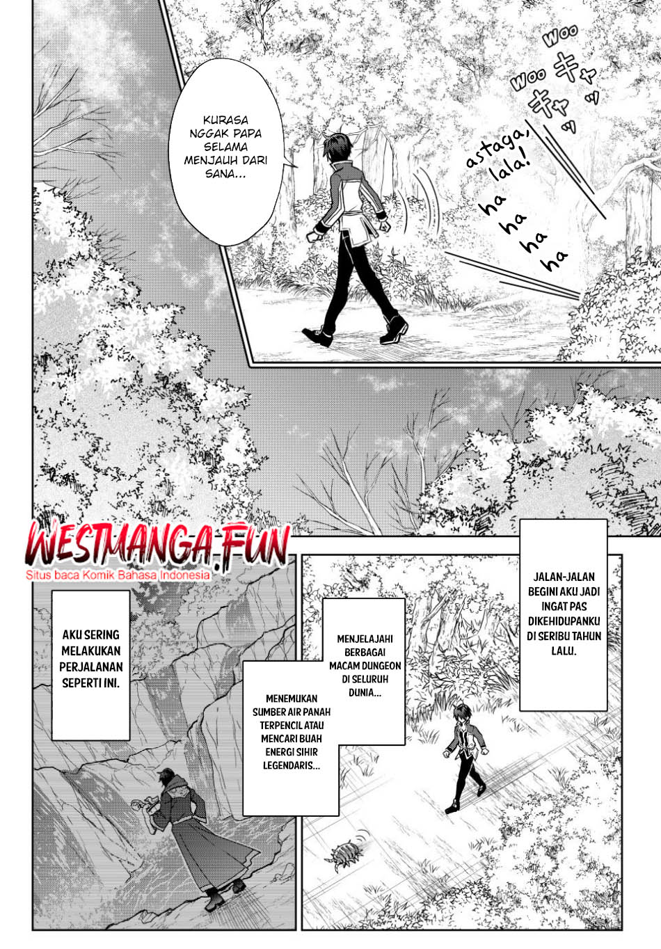 image-komik-nishuume-cheat-no-tensei-madoushi-saikyou-ga-1000-nengo-ni-tensei-shitara-jinsei-yoyu-sugimashita-chapter-13-32/35