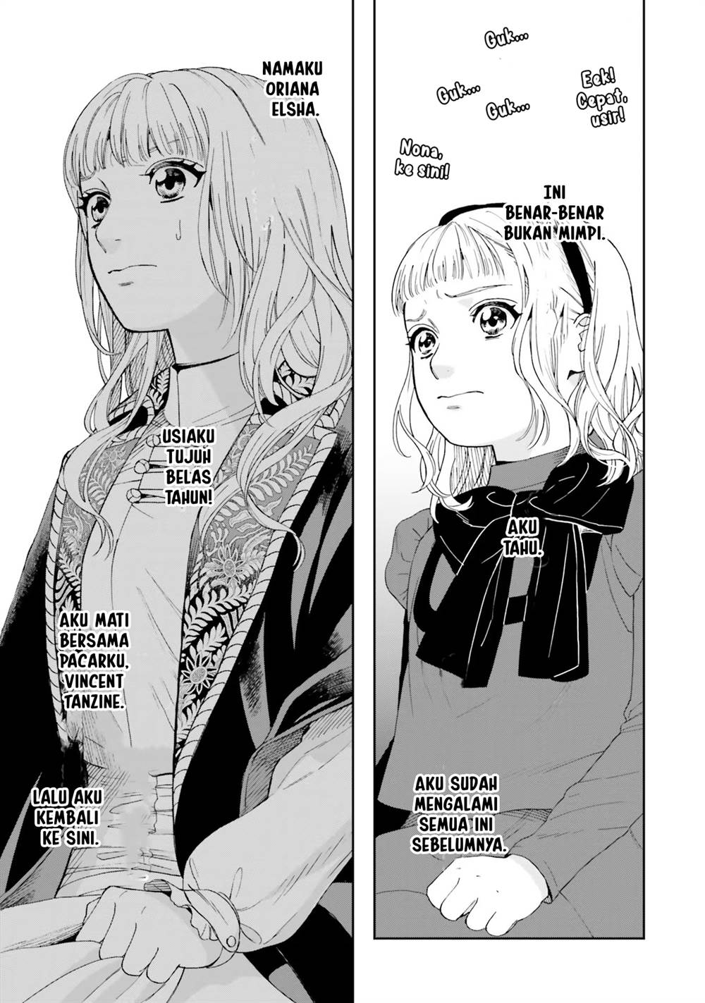image-komik-shi-ni-modori-no-mahou-gakkou-seikatsu-wo-moto-koibito-to-prologue-kara-tadashi-koukando-wa-zero-chapter-1-33/48