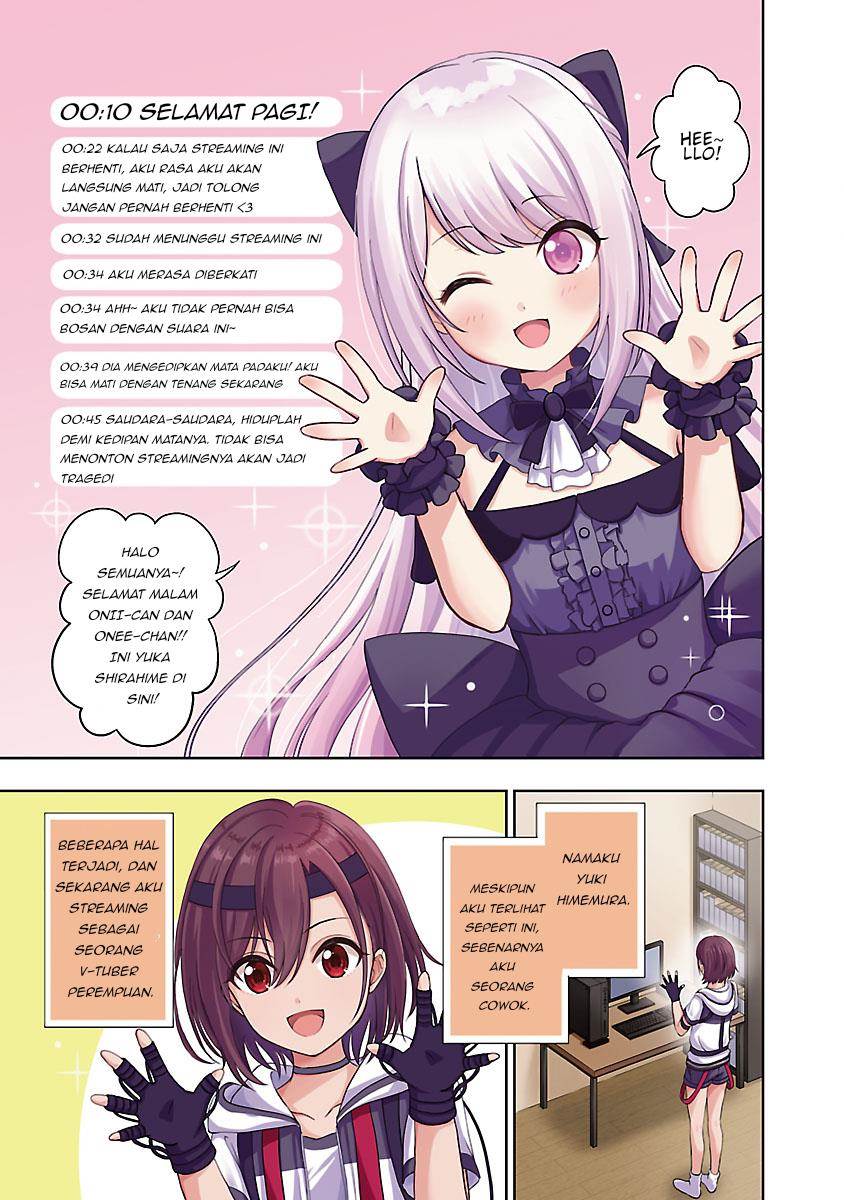 image-komik-shitsurenshita-node-vtuber-hajimetara-toshiue-no-onee-san-ni-motemashita-chapter-1-0/34