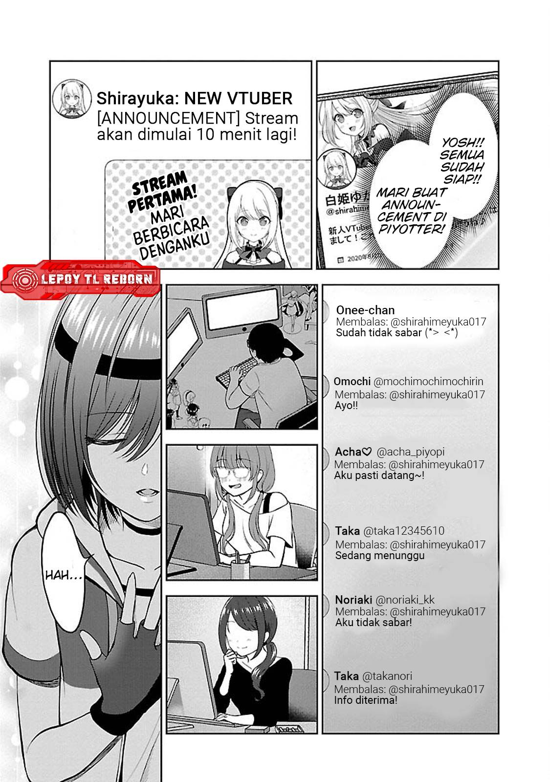 image-komik-shitsurenshita-node-vtuber-hajimetara-toshiue-no-onee-san-ni-motemashita-chapter-4-26/29