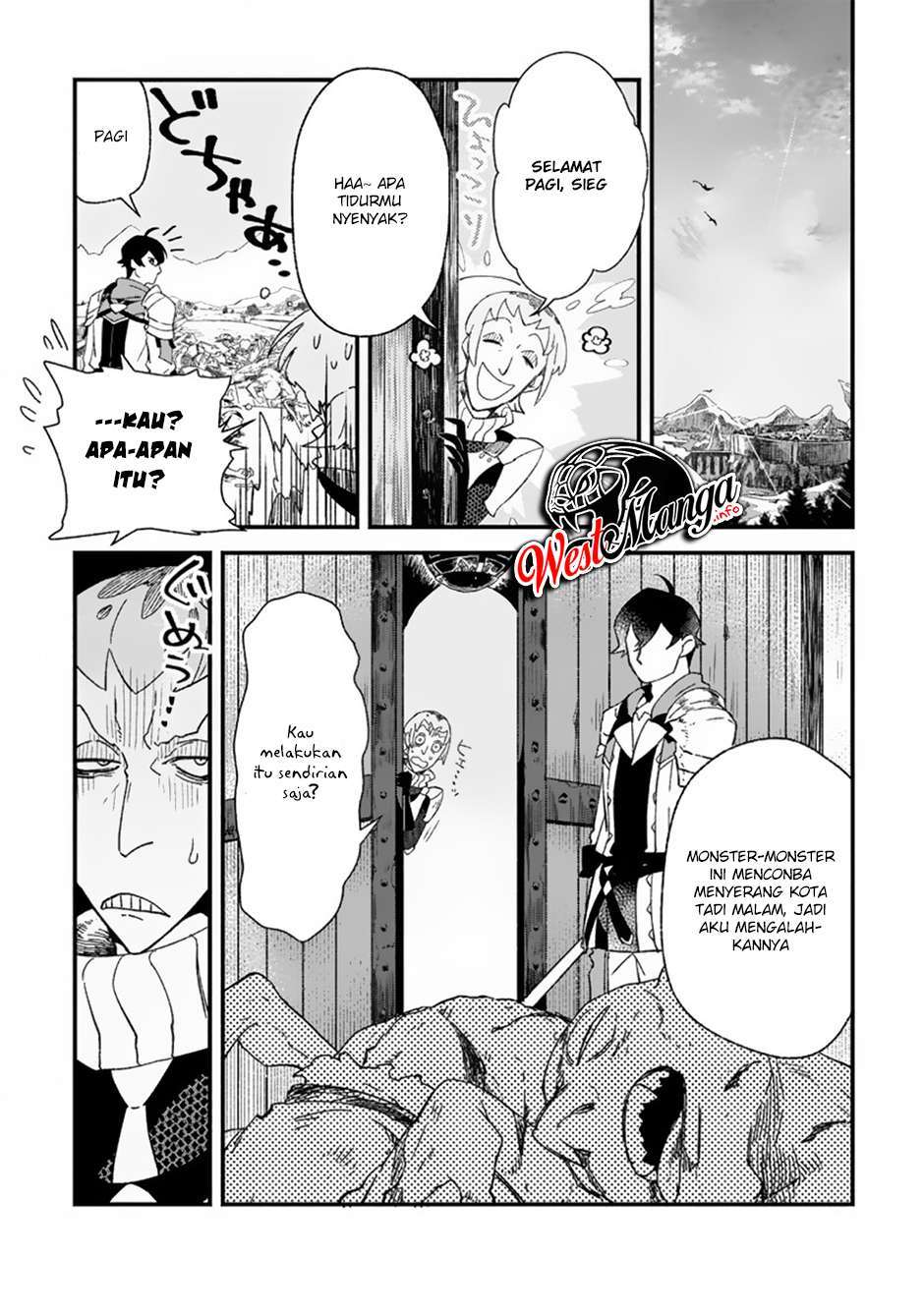 image-komik-sono-monban-saikyou-nitsuki-tsuihou-sareta-bougyo-ryoku-9999-no-senshi-outo-no-monban-toshite-musou-suru-chapter-3-11/34