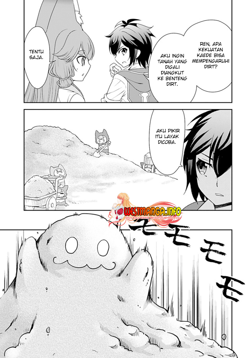 image-komik-tenohira-kaitakumura-de-isekai-kenkouki-fueteku-yome-tachi-to-nonbiri-mujintou-raifu-chapter-36-23/30