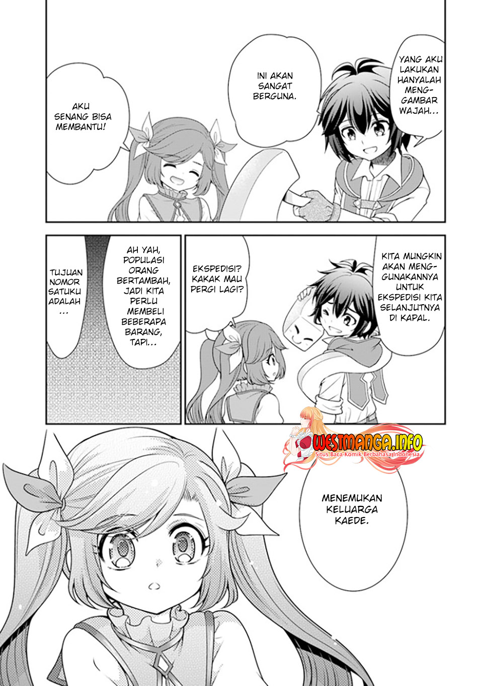 image-komik-tenohira-kaitakumura-de-isekai-kenkouki-fueteku-yome-tachi-to-nonbiri-mujintou-raifu-chapter-36-27/30
