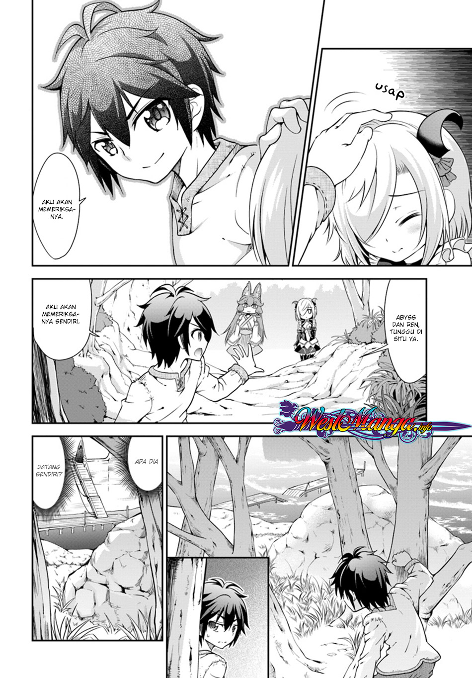 image-komik-tenohira-kaitakumura-de-isekai-kenkouki-fueteku-yome-tachi-to-nonbiri-mujintou-raifu-chapter-9-16/32