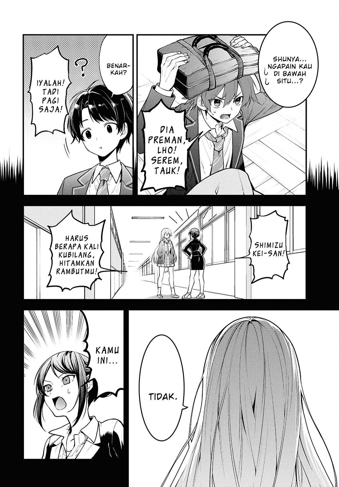 image-komik-tonari-no-seki-no-yankee-shimizu-san-ga-kami-o-kuroku-sometekita-chapter-1-3/35