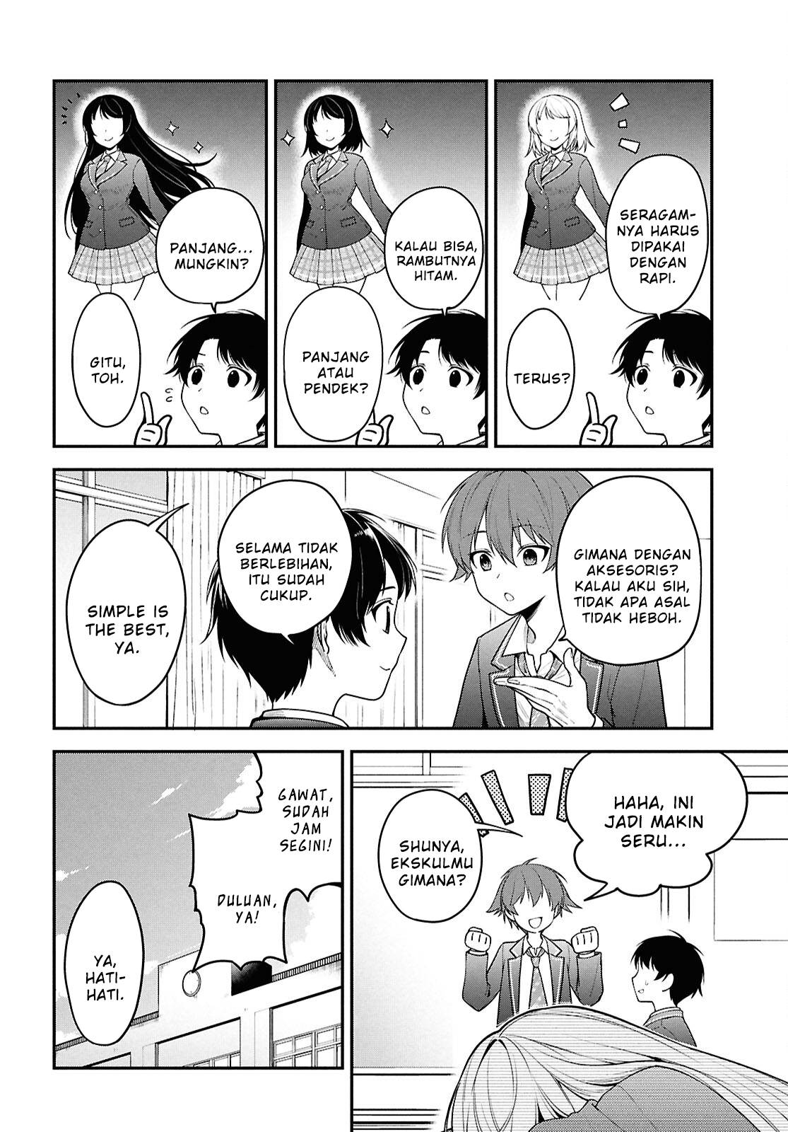 image-komik-tonari-no-seki-no-yankee-shimizu-san-ga-kami-o-kuroku-sometekita-chapter-1-7/35