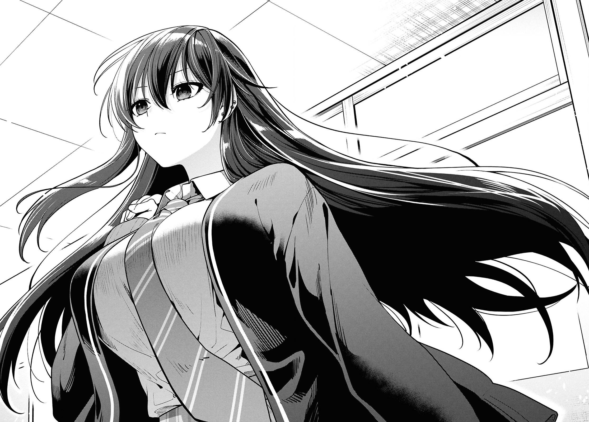 image-komik-tonari-no-seki-no-yankee-shimizu-san-ga-kami-o-kuroku-sometekita-chapter-1-9/35