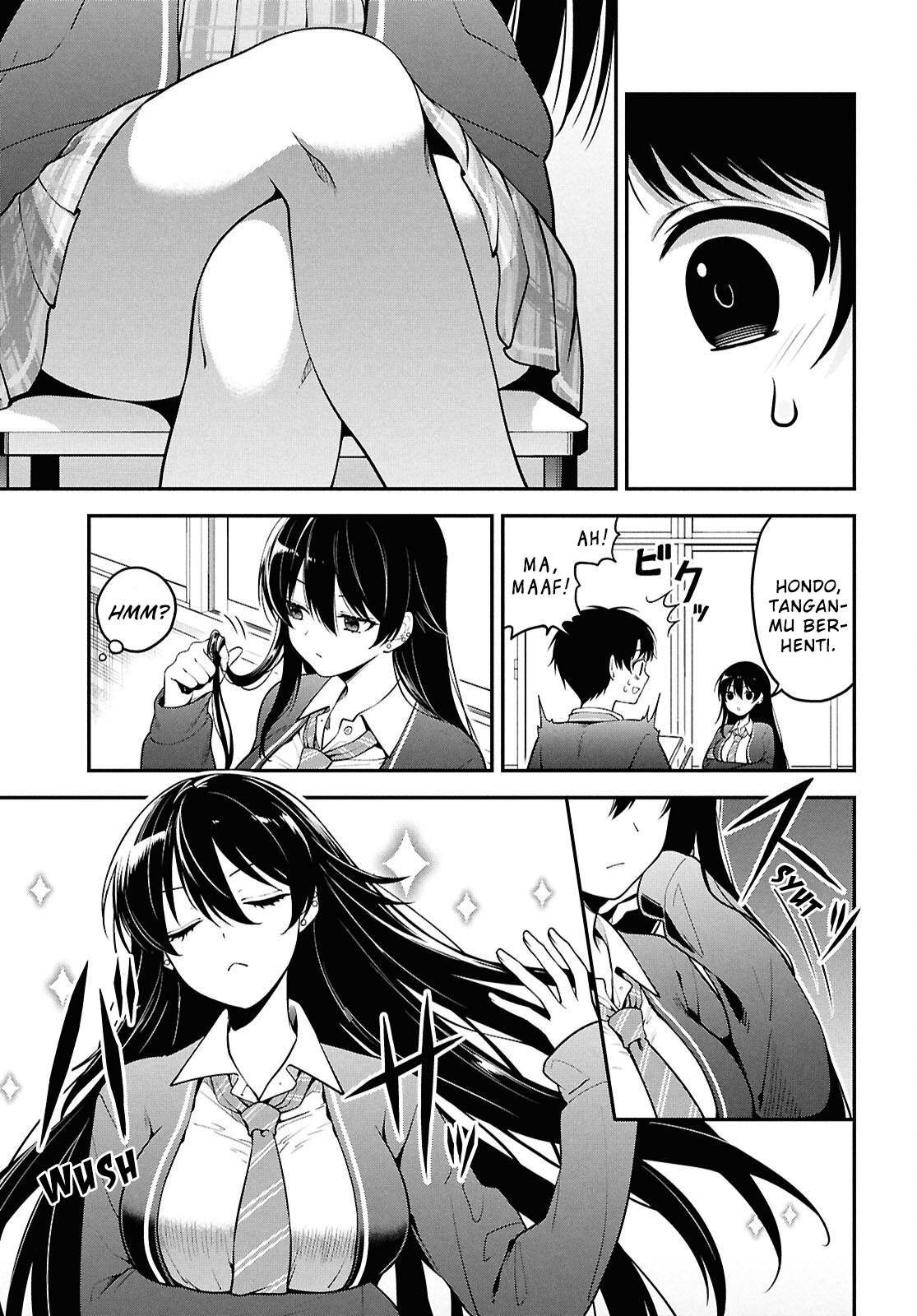 image-komik-tonari-no-seki-no-yankee-shimizu-san-ga-kami-o-kuroku-sometekita-chapter-1-15/35