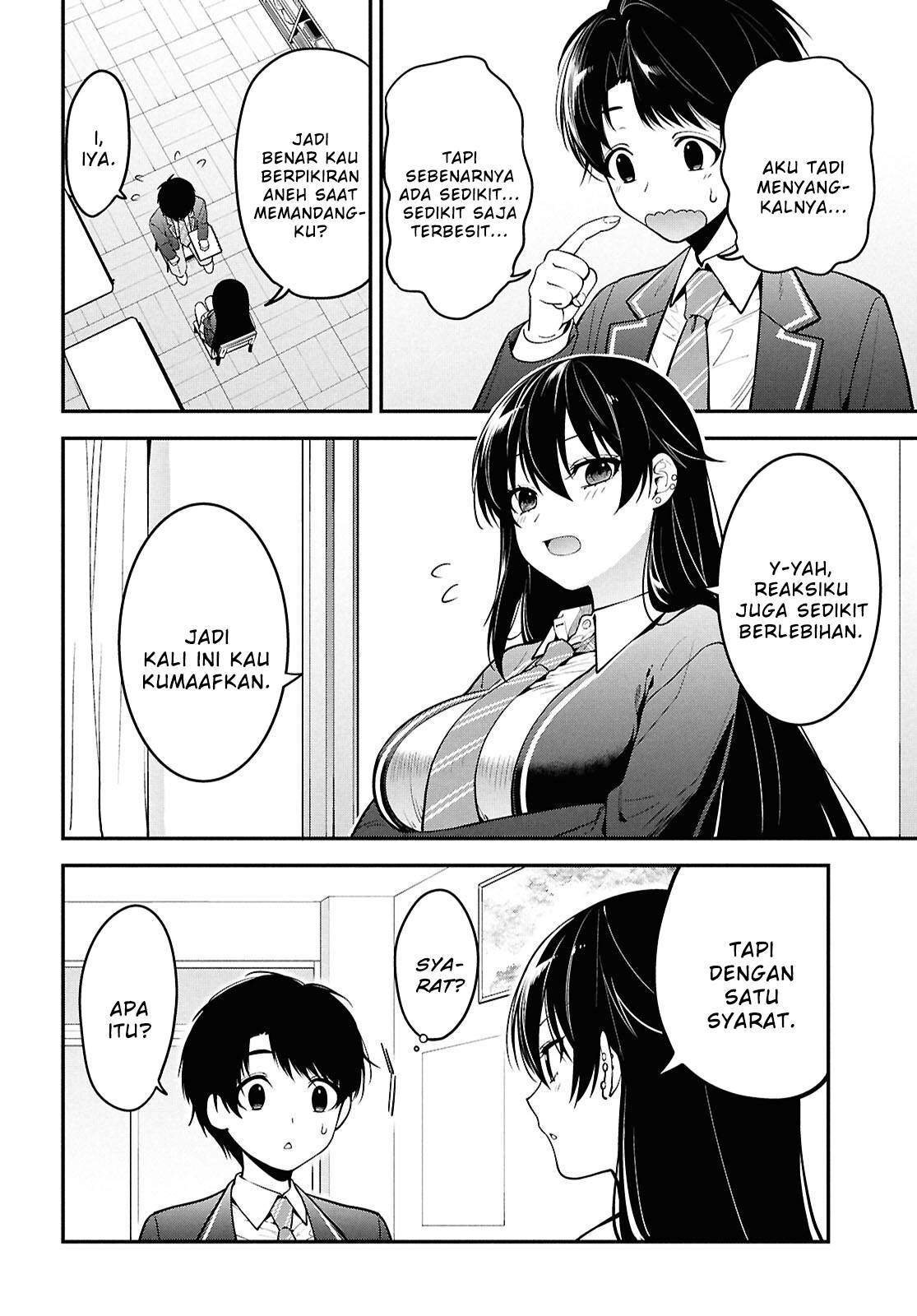image-komik-tonari-no-seki-no-yankee-shimizu-san-ga-kami-o-kuroku-sometekita-chapter-1-20/35
