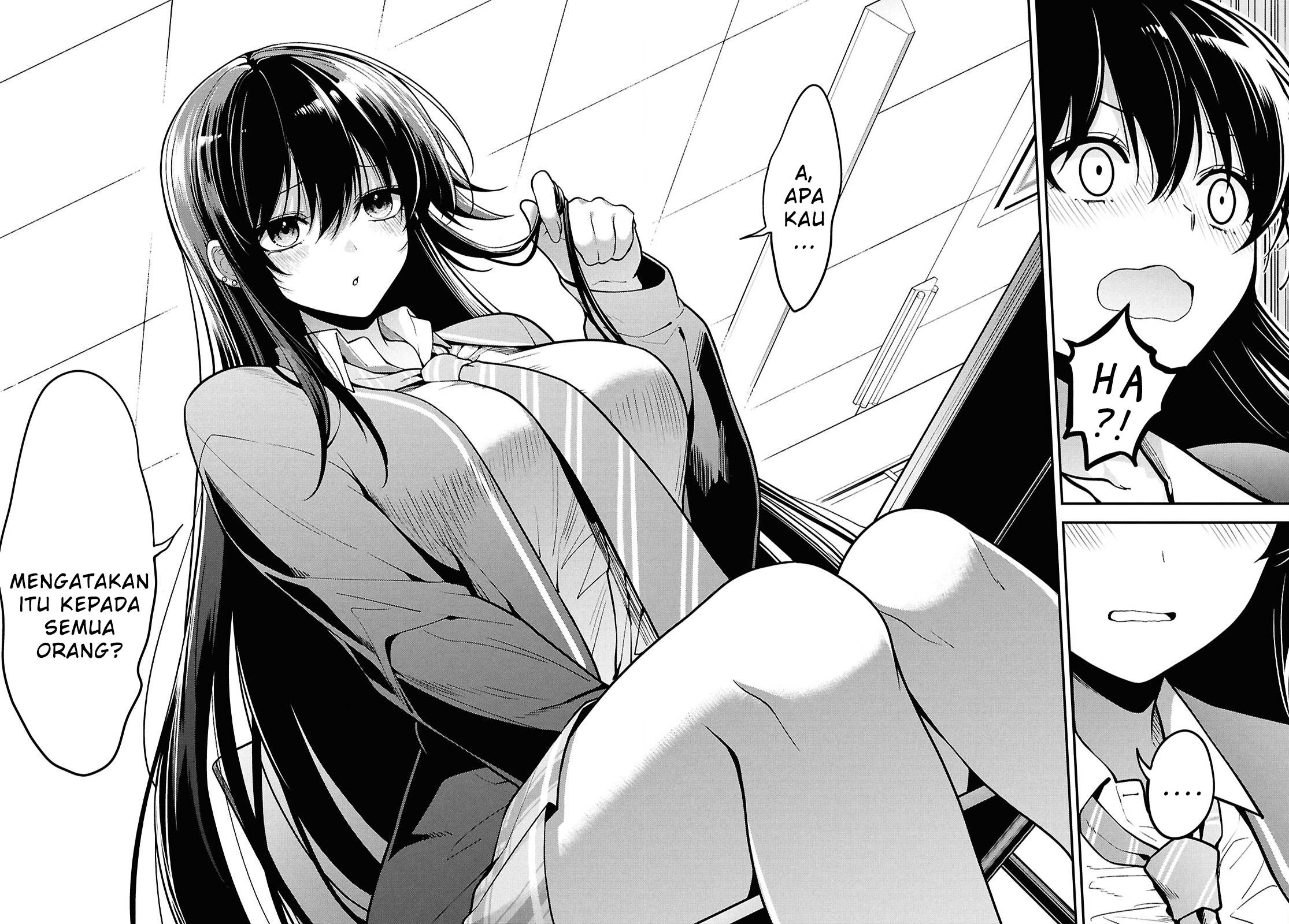 image-komik-tonari-no-seki-no-yankee-shimizu-san-ga-kami-o-kuroku-sometekita-chapter-1-26/35