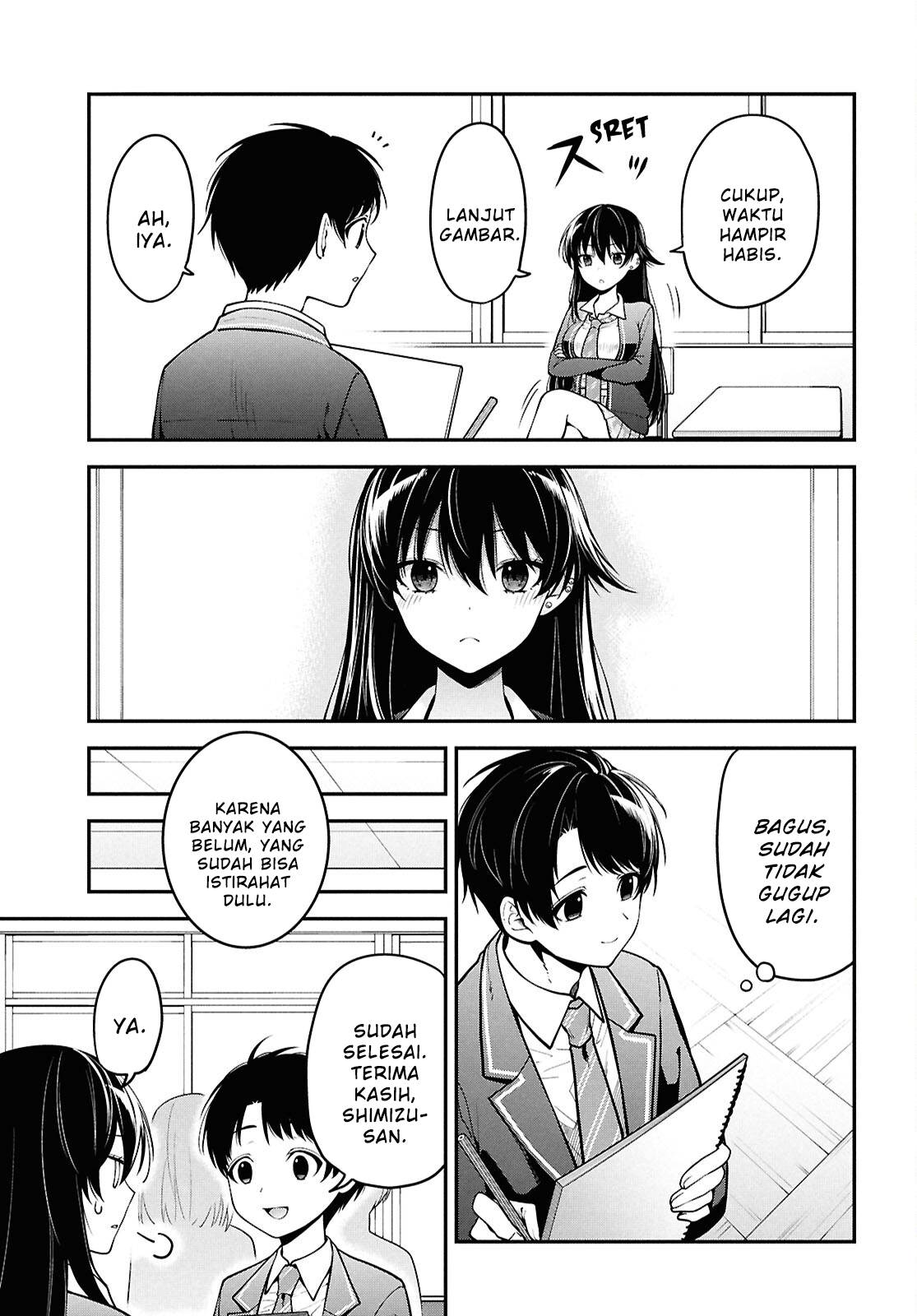 image-komik-tonari-no-seki-no-yankee-shimizu-san-ga-kami-o-kuroku-sometekita-chapter-1-28/35