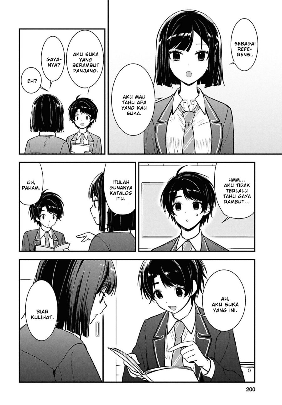 image-komik-tonari-no-seki-no-yankee-shimizu-san-ga-kami-o-kuroku-sometekita-chapter-11-17/33