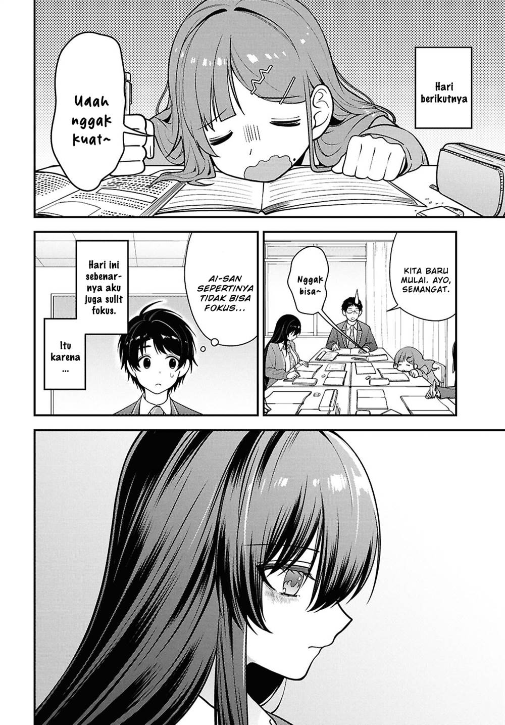 image-komik-tonari-no-seki-no-yankee-shimizu-san-ga-kami-o-kuroku-sometekita-chapter-12-11/41