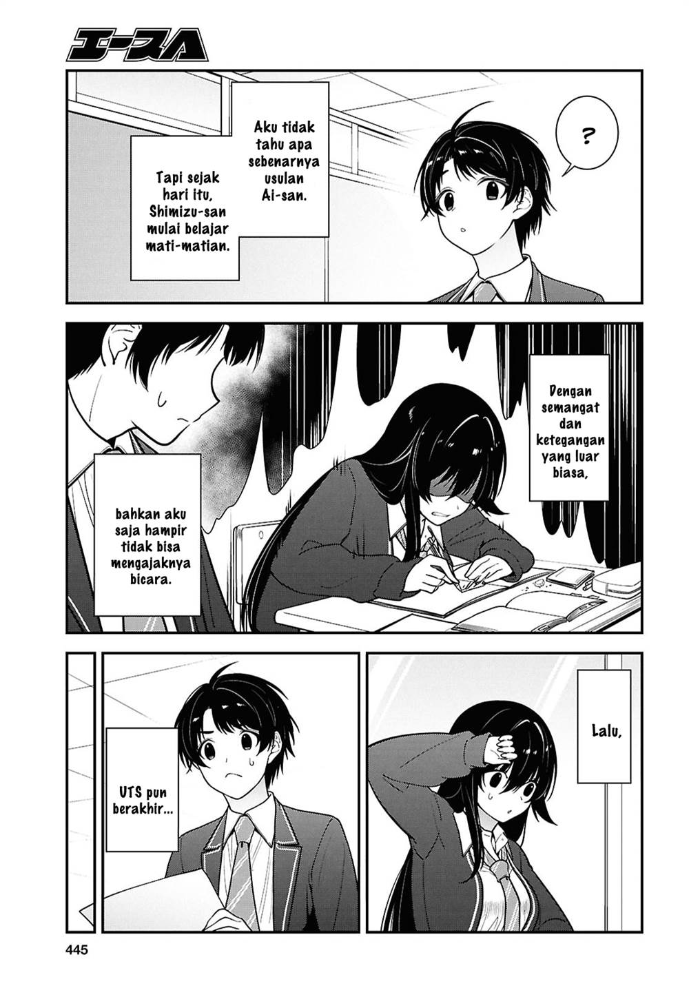 image-komik-tonari-no-seki-no-yankee-shimizu-san-ga-kami-o-kuroku-sometekita-chapter-12-34/41