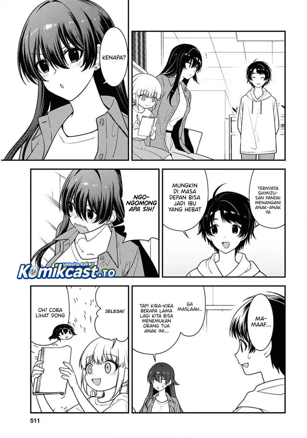 image-komik-tonari-no-seki-no-yankee-shimizu-san-ga-kami-o-kuroku-sometekita-chapter-13-22/33