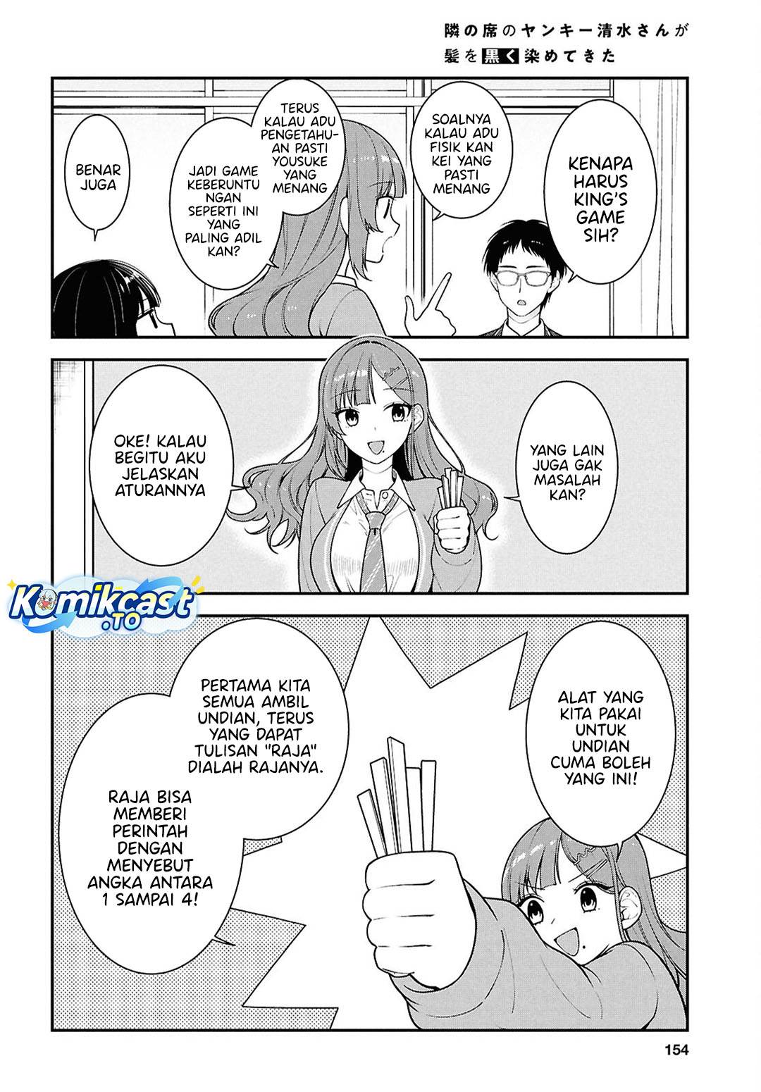 image-komik-tonari-no-seki-no-yankee-shimizu-san-ga-kami-o-kuroku-sometekita-chapter-14-3/31