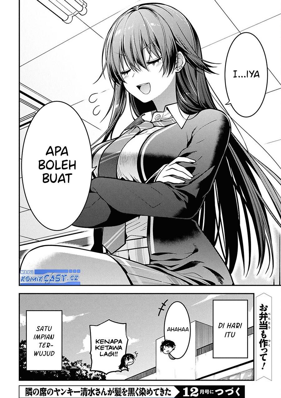 image-komik-tonari-no-seki-no-yankee-shimizu-san-ga-kami-o-kuroku-sometekita-chapter-2-33/34