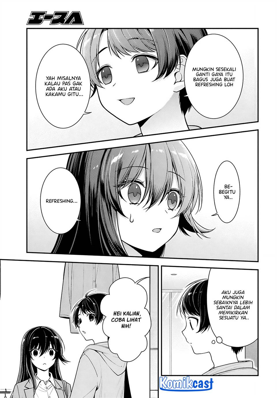 image-komik-tonari-no-seki-no-yankee-shimizu-san-ga-kami-o-kuroku-sometekita-chapter-6-6/27