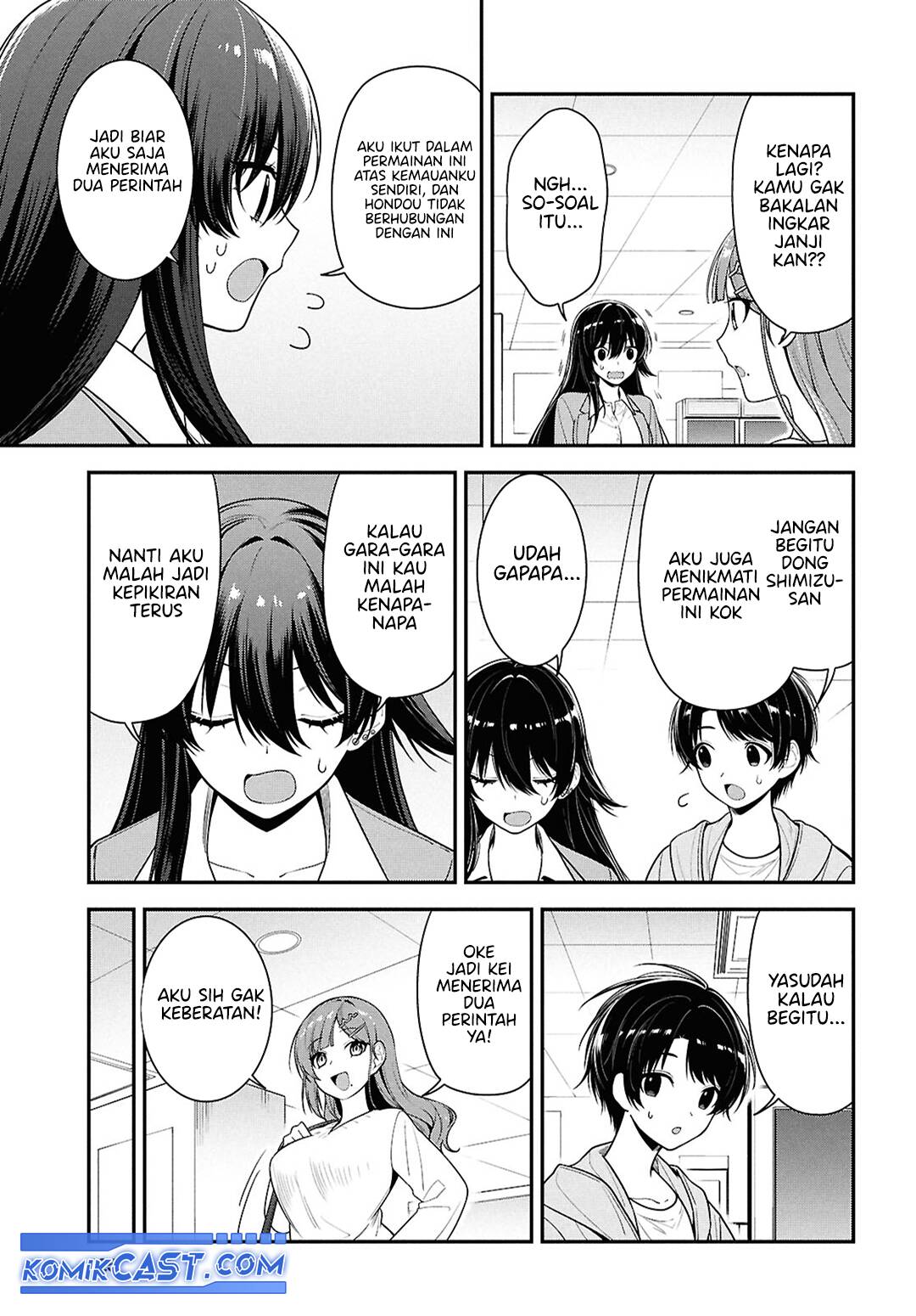 image-komik-tonari-no-seki-no-yankee-shimizu-san-ga-kami-o-kuroku-sometekita-chapter-7-15/35