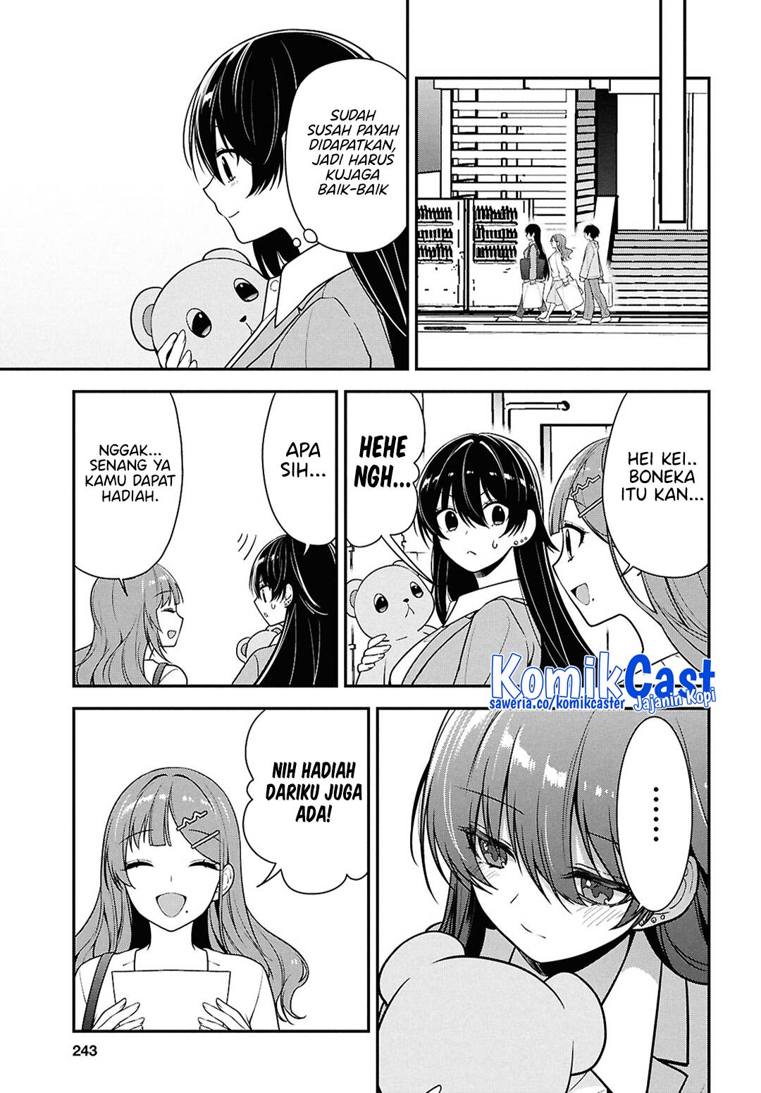 image-komik-tonari-no-seki-no-yankee-shimizu-san-ga-kami-o-kuroku-sometekita-chapter-7-32/35