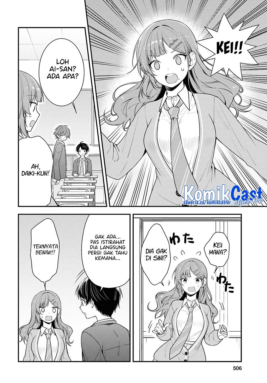 image-komik-tonari-no-seki-no-yankee-shimizu-san-ga-kami-o-kuroku-sometekita-chapter-9-7/33
