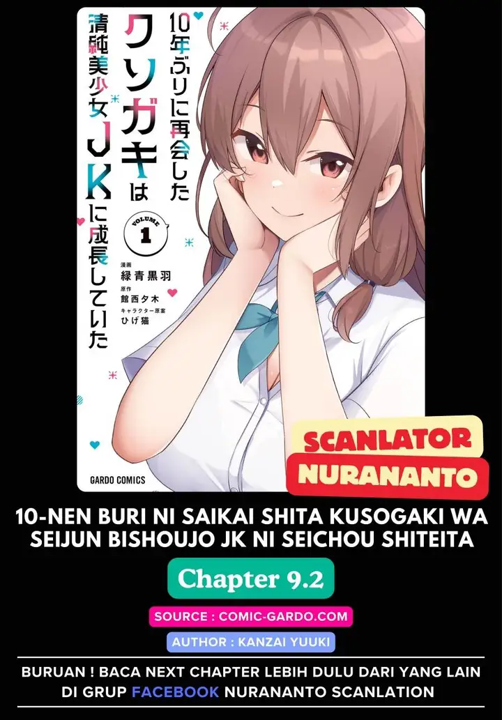 image-komik-10-nen-buri-ni-saikai-shita-kusogaki-wa-seijun-bishoujo-jk-ni-seichou-shiteita-chapter-9.2-0/12