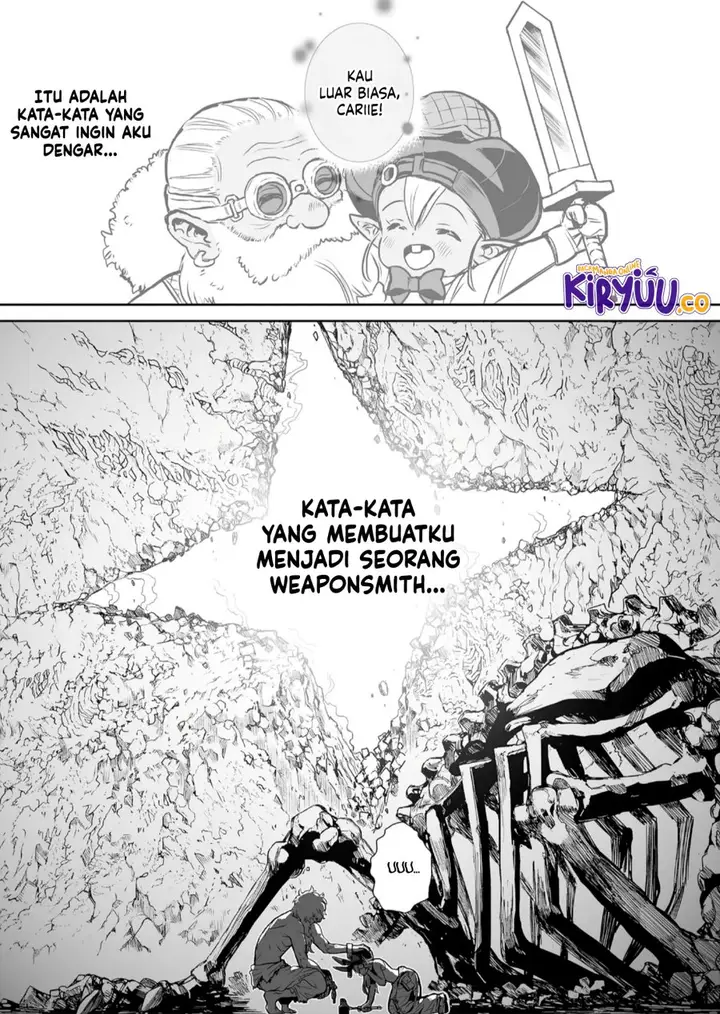 image-komik-abandoned-tsuyosugite-buki-ga-kowareru-yuusha-to-buki-shokunin-no-elf-chapter-1-48/53