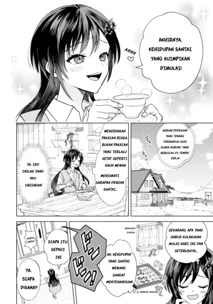 image-komik-akuyaku-reijou-wa-slow-life-wo-enjoy-shitai-yatto-konyaku-hakisareta-no-ni-daini-ouji-ga-meccha-stalker-shitekurun-desu-kedo-chapter-3-1/25
