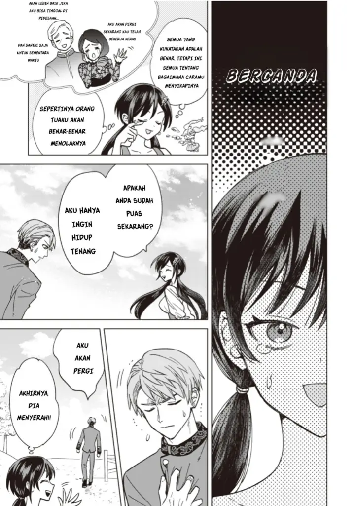 image-komik-akuyaku-reijou-wa-slow-life-wo-enjoy-shitai-yatto-konyaku-hakisareta-no-ni-daini-ouji-ga-meccha-stalker-shitekurun-desu-kedo-chapter-3-20/25