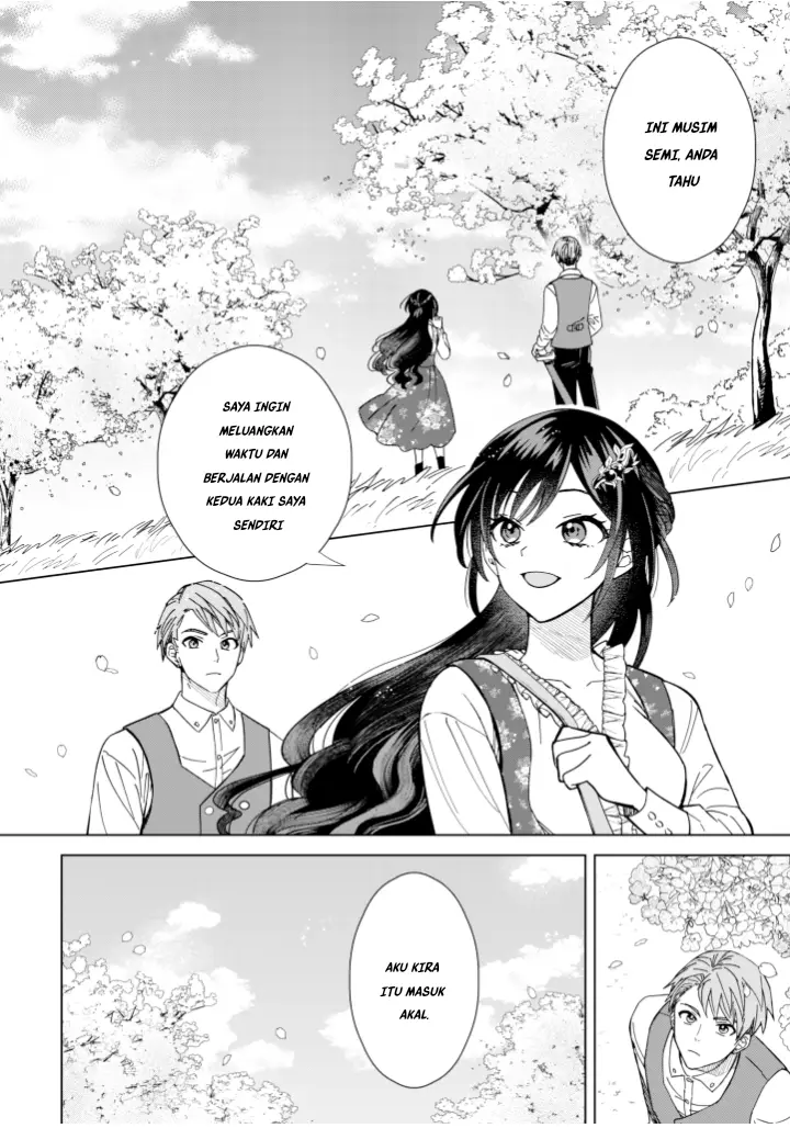 image-komik-akuyaku-reijou-wa-slow-life-wo-enjoy-shitai-yatto-konyaku-hakisareta-no-ni-daini-ouji-ga-meccha-stalker-shitekurun-desu-kedo-chapter-4-3/23