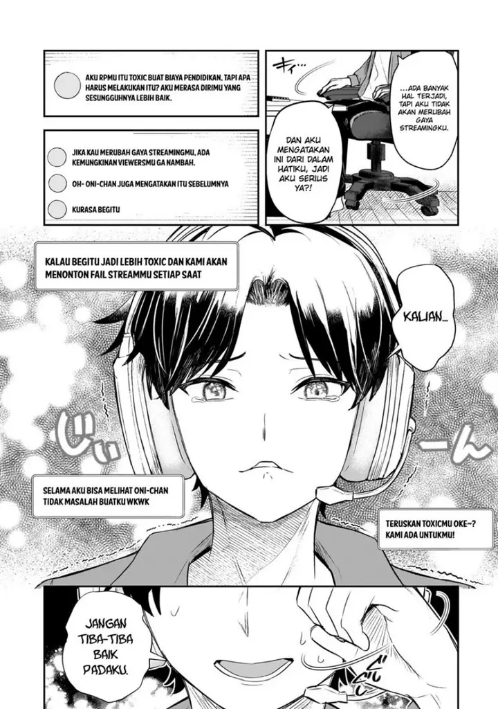 image-komik-aorikei-game-haishinsha-20-sai-haishin-no-kiri-wasure-ni-yori-ii-hito-bare-suru-chapter-1-40/45